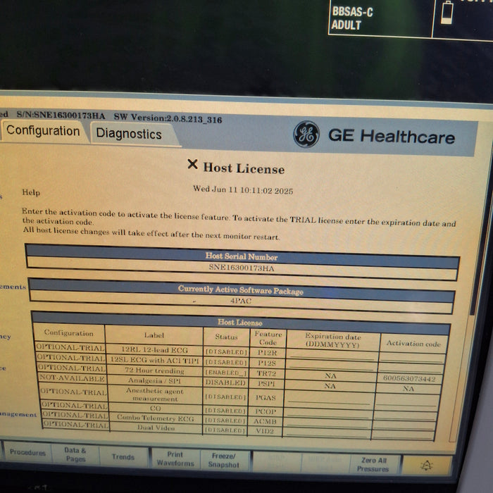 GE Healthcare GE Healthcare Carescape B450 Post Anesthesia Care Patient Monitor Patient Monitors reLink Medical