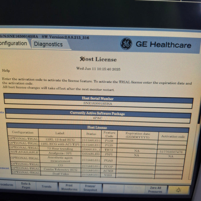 GE Healthcare GE Healthcare Carescape B450 Post Anesthesia Care Patient Monitor Patient Monitors reLink Medical