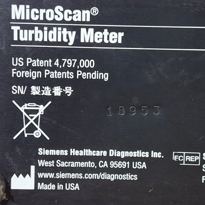 Beckman Coulter Beckman Coulter MicroScan Turbidity Meter Research Lab reLink Medical