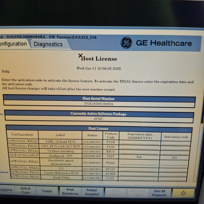 GE Healthcare GE Healthcare Carescape B450 Post Anesthesia Care Patient Monitor Patient Monitors reLink Medical