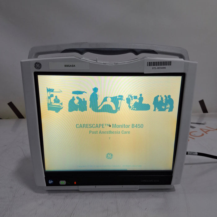 GE Healthcare GE Healthcare Carescape B450 Post Anesthesia Care Patient Monitor Patient Monitors reLink Medical