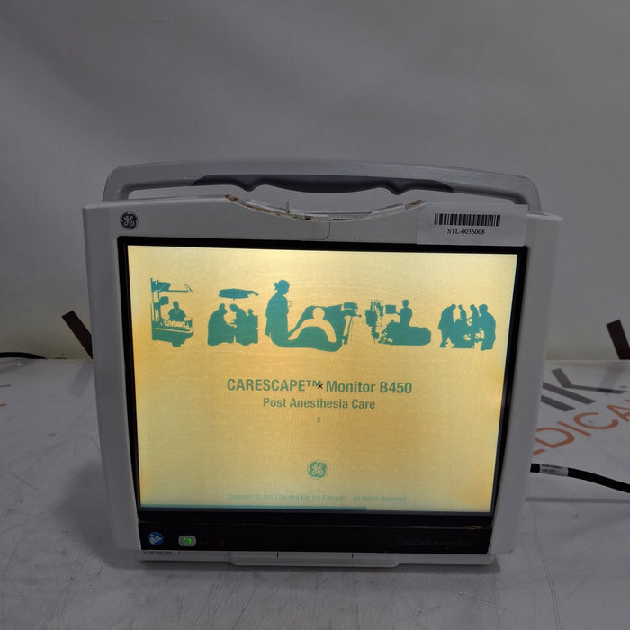 GE Healthcare GE Healthcare Carescape B450 Post Anesthesia Care Patient Monitor Patient Monitors reLink Medical