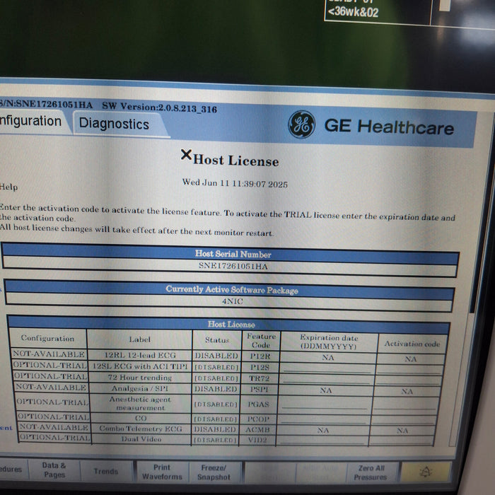 GE Healthcare GE Healthcare Carescape B450 Neonatal Care Patient Monitor Patient Monitors reLink Medical