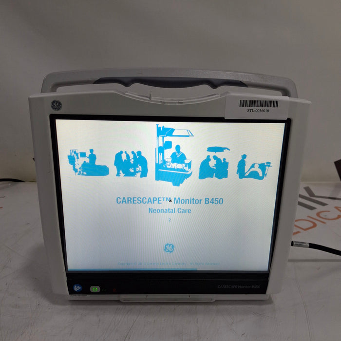 GE Healthcare GE Healthcare Carescape B450 Neonatal Care Patient Monitor Patient Monitors reLink Medical