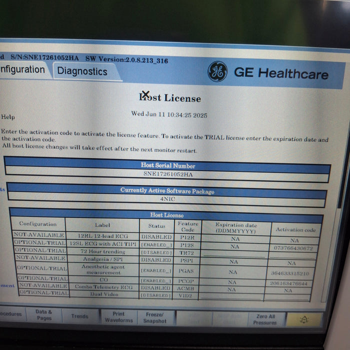 GE Healthcare GE Healthcare Carescape B450 Neonatal Care Patient Monitor Patient Monitors reLink Medical
