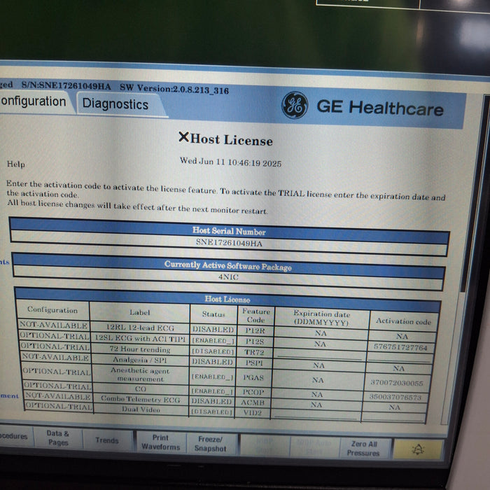 GE Healthcare GE Healthcare Carescape B450 Neonatal Care Patient Monitor Patient Monitors reLink Medical