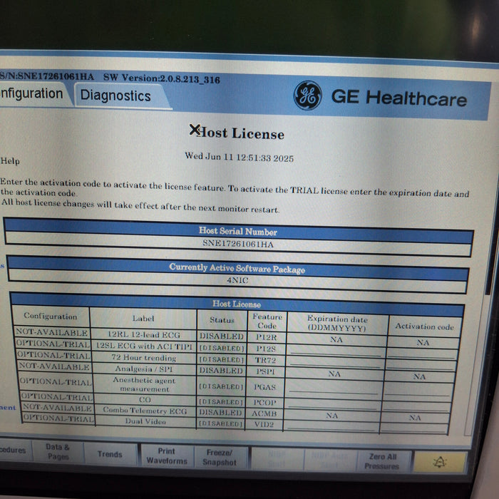 GE Healthcare GE Healthcare Carescape B450 Neonatal Care Patient Monitor Patient Monitors reLink Medical