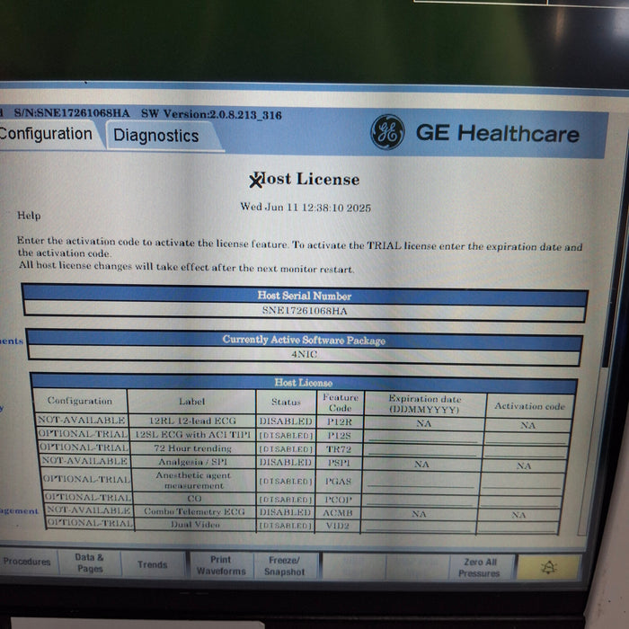 GE Healthcare GE Healthcare Carescape B450 Neonatal Care Patient Monitor Patient Monitors reLink Medical