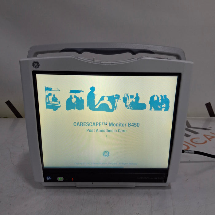 GE Healthcare GE Healthcare Carescape B450 Post Anesthesia Care Patient Monitor Patient Monitors reLink Medical