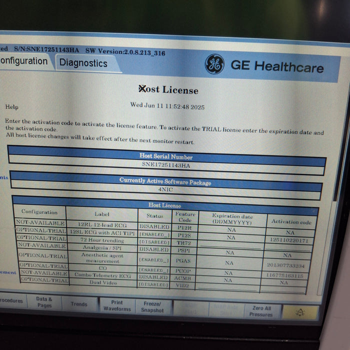 GE Healthcare GE Healthcare Carescape B450 Neonatal Care Patient Monitor Patient Monitors reLink Medical