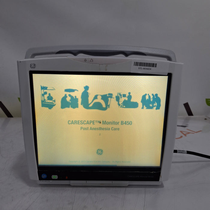 GE Healthcare GE Healthcare Carescape B450 Post Anesthesia Care Patient Monitor Patient Monitors reLink Medical