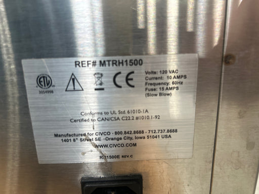CIVCO Medical Solutions CIVCO Medical Solutions MTRH1500 Water Bath Research Lab reLink Medical