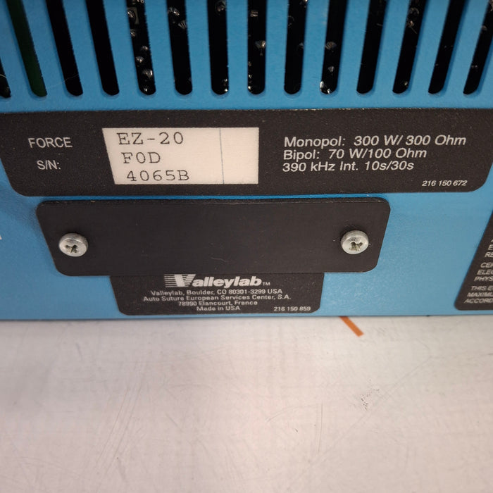 Valleylab Force EZ Electrosurgical Generator
