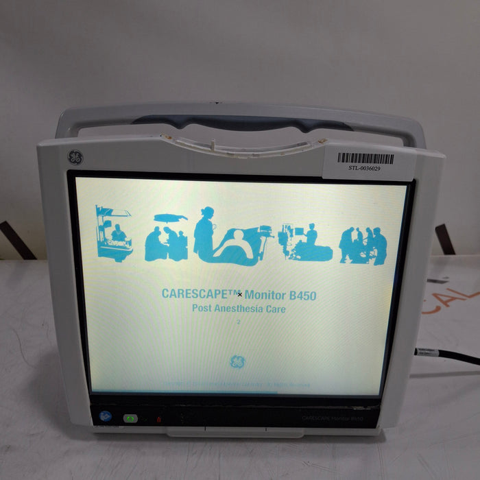 GE Healthcare GE Healthcare Carescape B450 Post Anesthesia Care Patient Monitor Patient Monitors reLink Medical