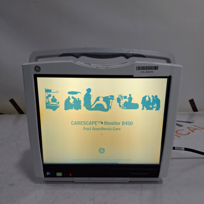 GE Healthcare GE Healthcare Carescape B450 Post Anesthesia Care Patient Monitor Patient Monitors reLink Medical