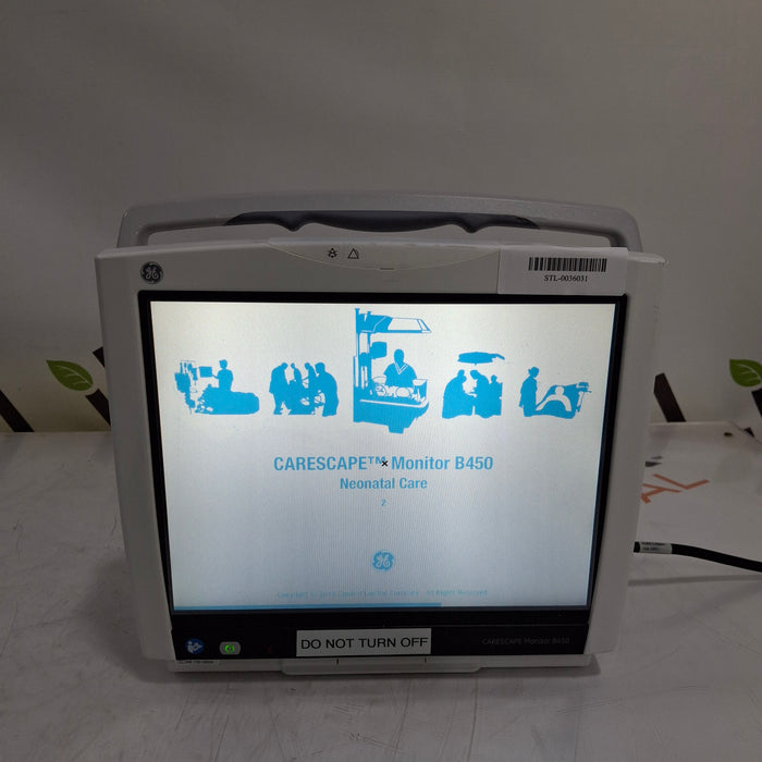 GE Healthcare GE Healthcare Carescape B450 Neonatal Care Patient Monitor Patient Monitors reLink Medical