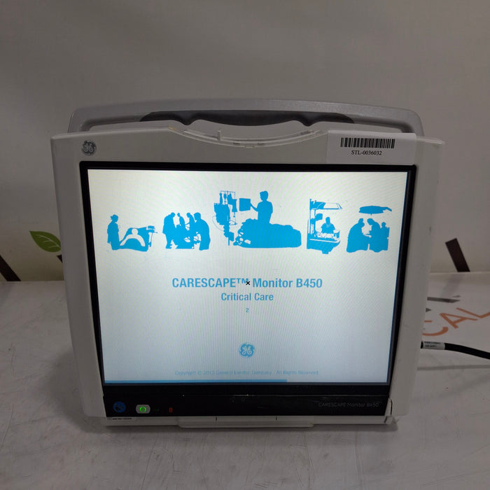 GE Healthcare GE Healthcare Carescape B450 Critical Care Patient Monitor Patient Monitors reLink Medical