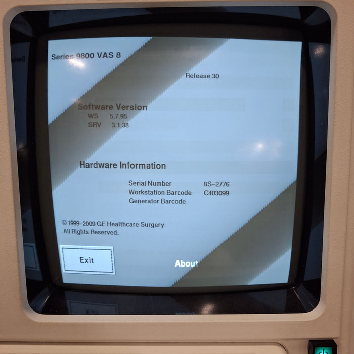 OEC Medical Systems 9800 Plus C-Arm