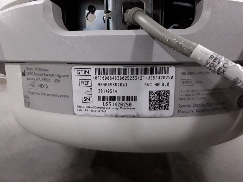 Philips Philips HD15 Ultrasound Ultrasound reLink Medical