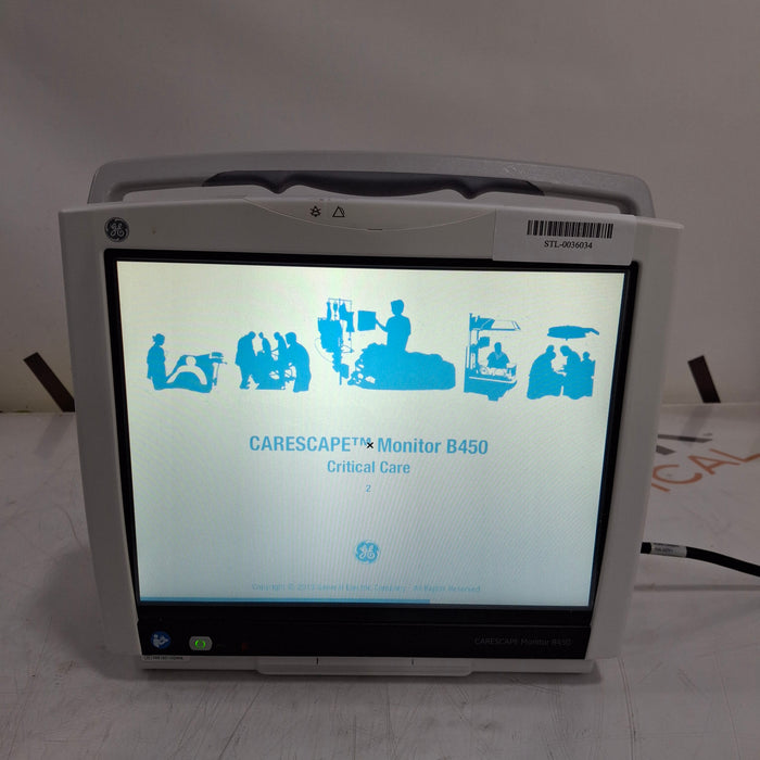 GE Healthcare GE Healthcare Carescape B450 Critical Care Patient Monitor Patient Monitors reLink Medical