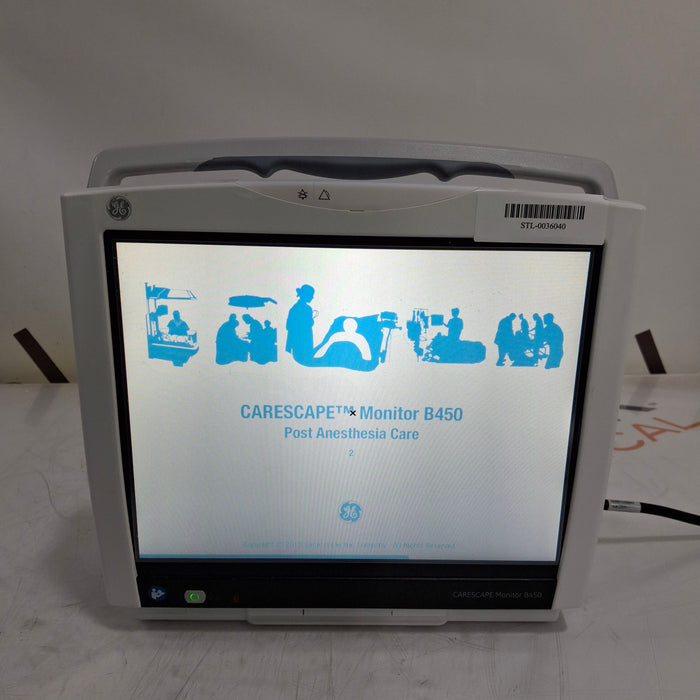 GE Healthcare GE Healthcare Carescape B450 Post Anesthesia Care Patient Monitor Patient Monitors reLink Medical