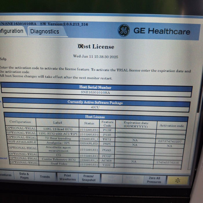 GE Healthcare GE Healthcare Carescape B450 Critical Care Patient Monitor Patient Monitors reLink Medical
