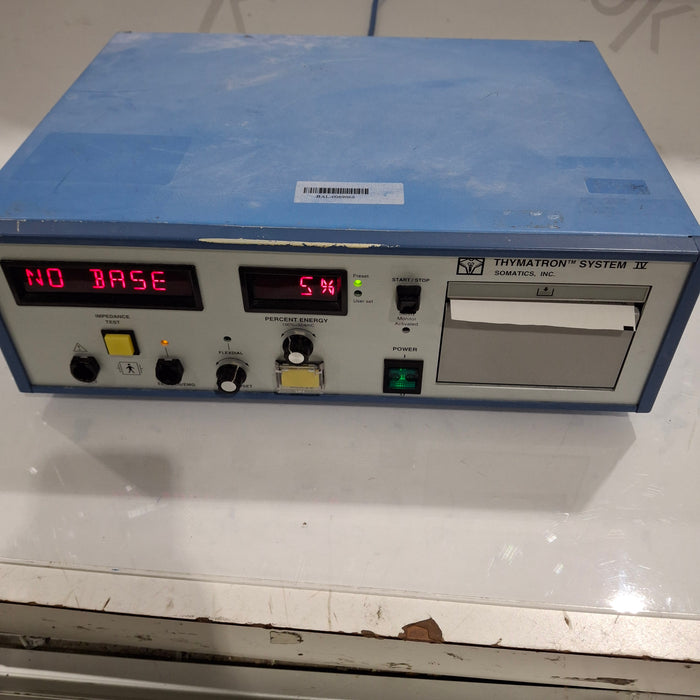 Somatics, LLC Thymatron System IV ECT Instrument