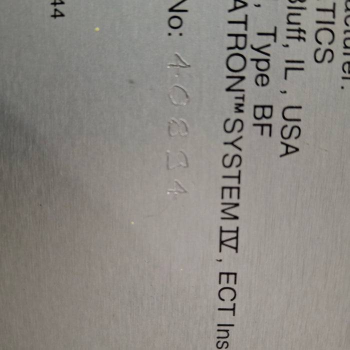 Somatics, LLC Thymatron System IV ECT Instrument