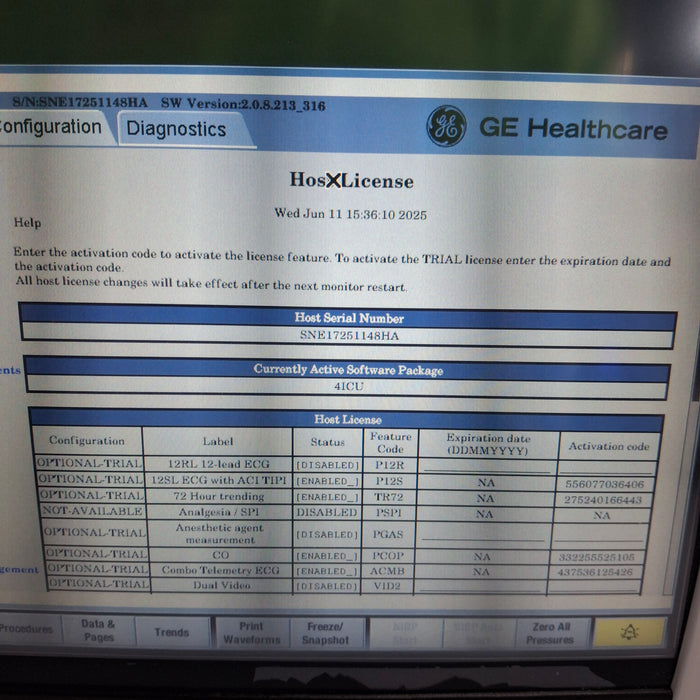 GE Healthcare GE Healthcare Carescape B450 Critical Care Patient Monitor Patient Monitors reLink Medical