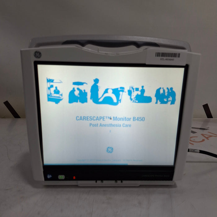 GE Healthcare GE Healthcare Carescape B450 Post Anesthesia Care Patient Monitor Patient Monitors reLink Medical