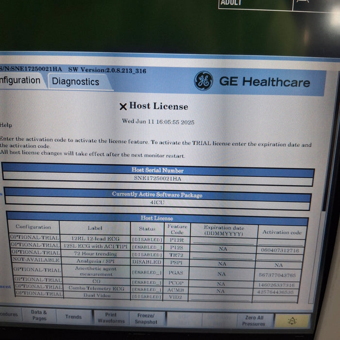 GE Healthcare GE Healthcare Carescape B450 Critical Care Patient Monitor Patient Monitors reLink Medical