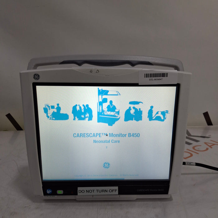 GE Healthcare GE Healthcare Carescape B450 Neonatal Care Patient Monitor Patient Monitors reLink Medical