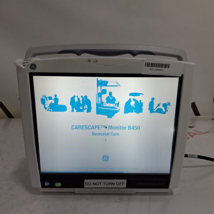 GE Healthcare GE Healthcare Carescape B450 Neonatal Care Patient Monitor Patient Monitors reLink Medical