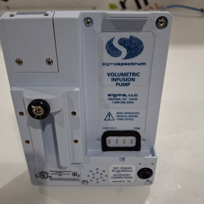 Baxter Sigma Spectrum 6.05.15 without Battery Infusion Pump