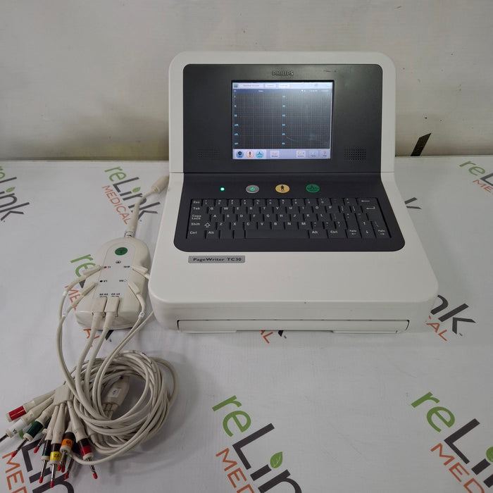 Philips Philips PageWriter TC30 Cardiograph w/ PIM Module Cardiology reLink Medical