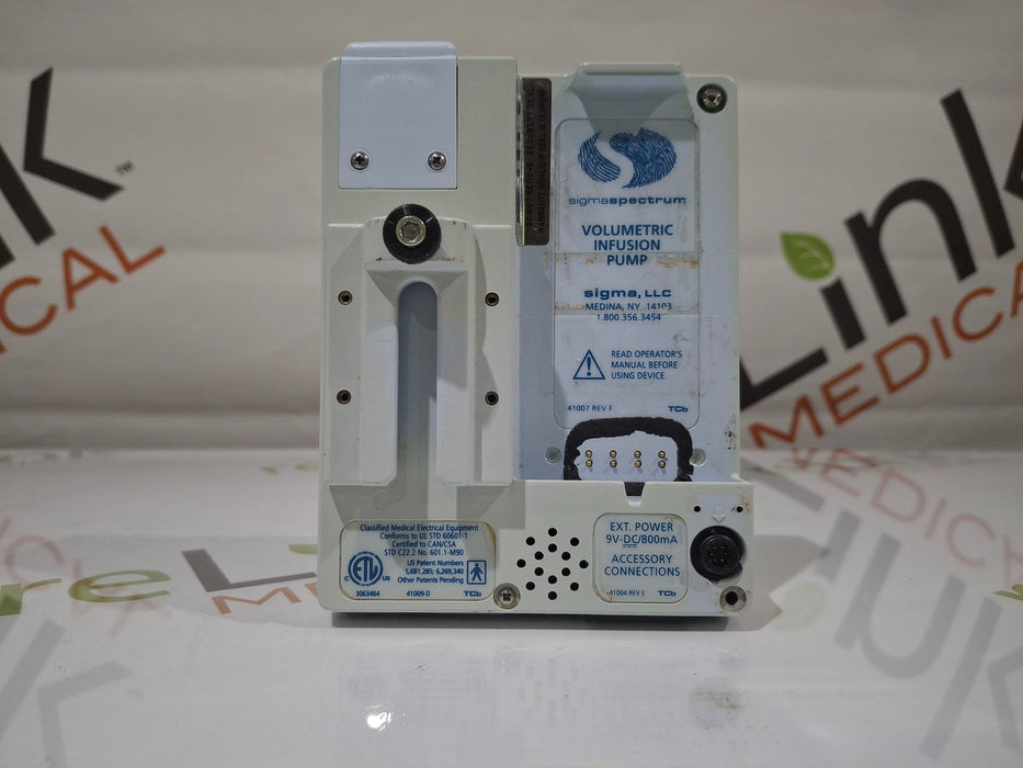 Baxter Sigma Spectrum 6.02.07 without Battery Infusion Pump