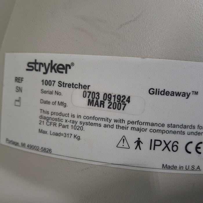 Stryker Stryker 1007 Stretcher Beds & Stretchers reLink Medical