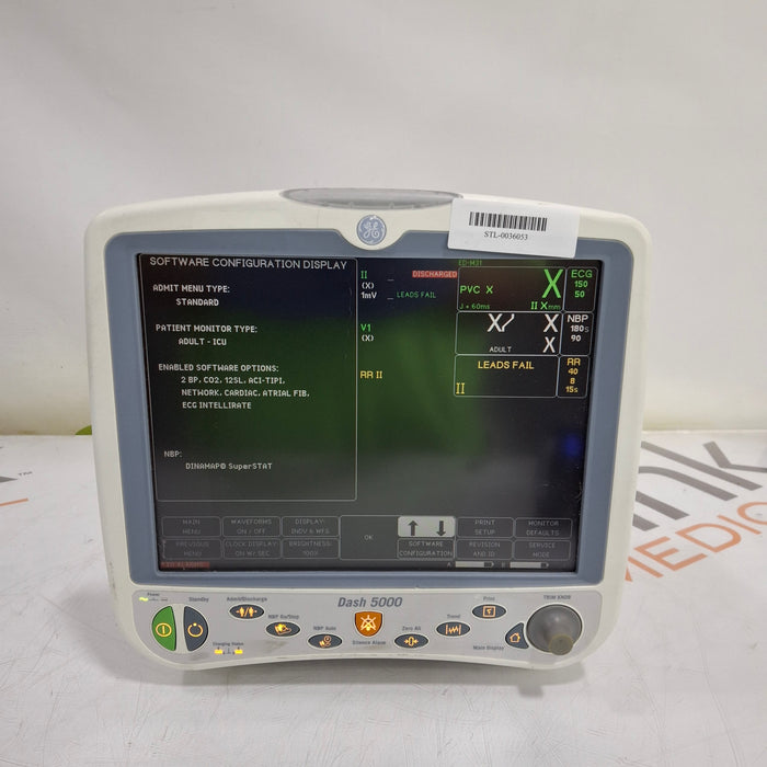GE Healthcare GE Healthcare Dash 5000 - GE/Nellcor SpO2 Patient Monitor Patient Monitors reLink Medical