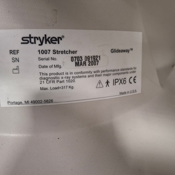 Stryker Stryker 1007 Stretcher Beds & Stretchers reLink Medical