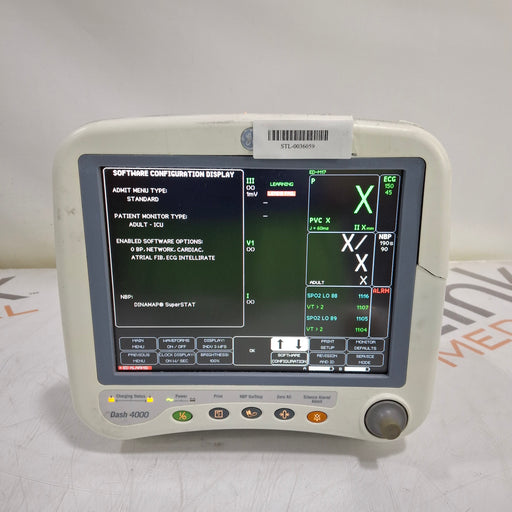 GE Healthcare GE Healthcare Dash 4000 - GE/Nellcor SpO2 Patient Monitor Patient Monitors reLink Medical