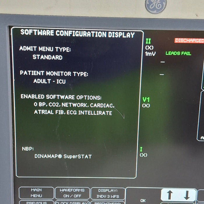 GE Healthcare GE Healthcare Dash 4000 - GE/Nellcor SpO2 Patient Monitor Patient Monitors reLink Medical