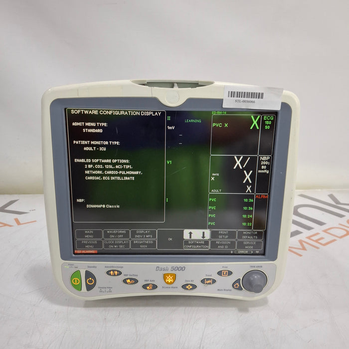 GE Healthcare GE Healthcare Dash 5000 - GE/Nellcor SpO2 Patient Monitor Patient Monitors reLink Medical
