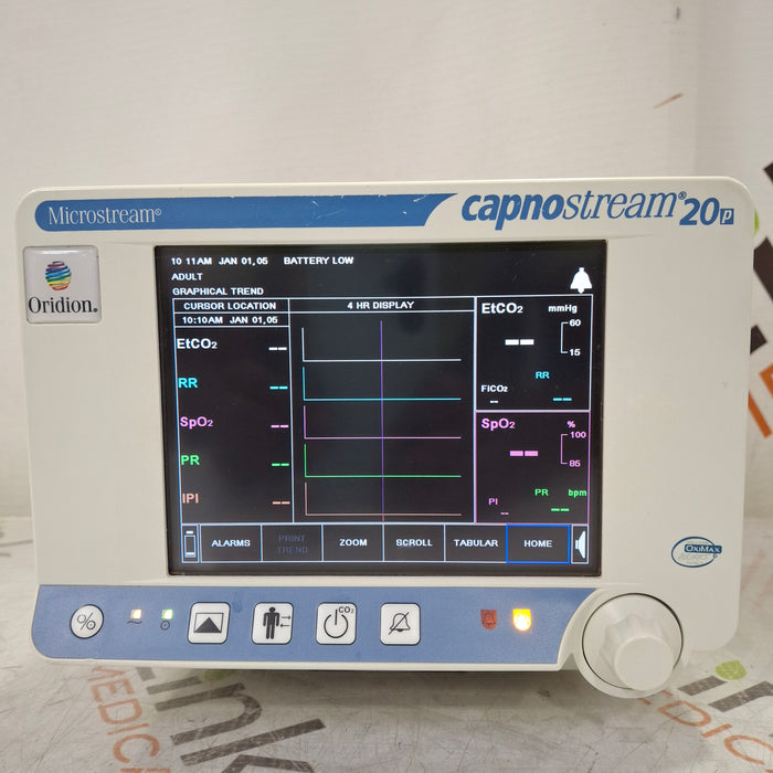 Oridion Capnostream 20P Capnography Monitor
