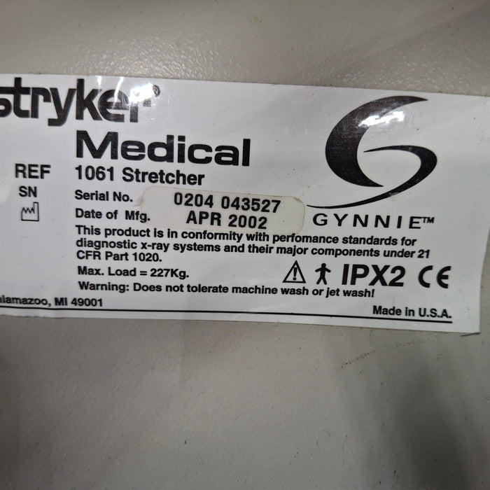 Stryker Stryker 1061 Stretcher Beds & Stretchers reLink Medical
