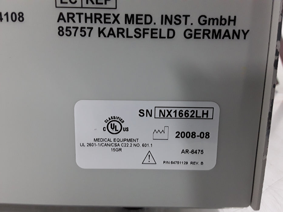 Arthrex Continuous Wave 3 Arthroscopy Pump