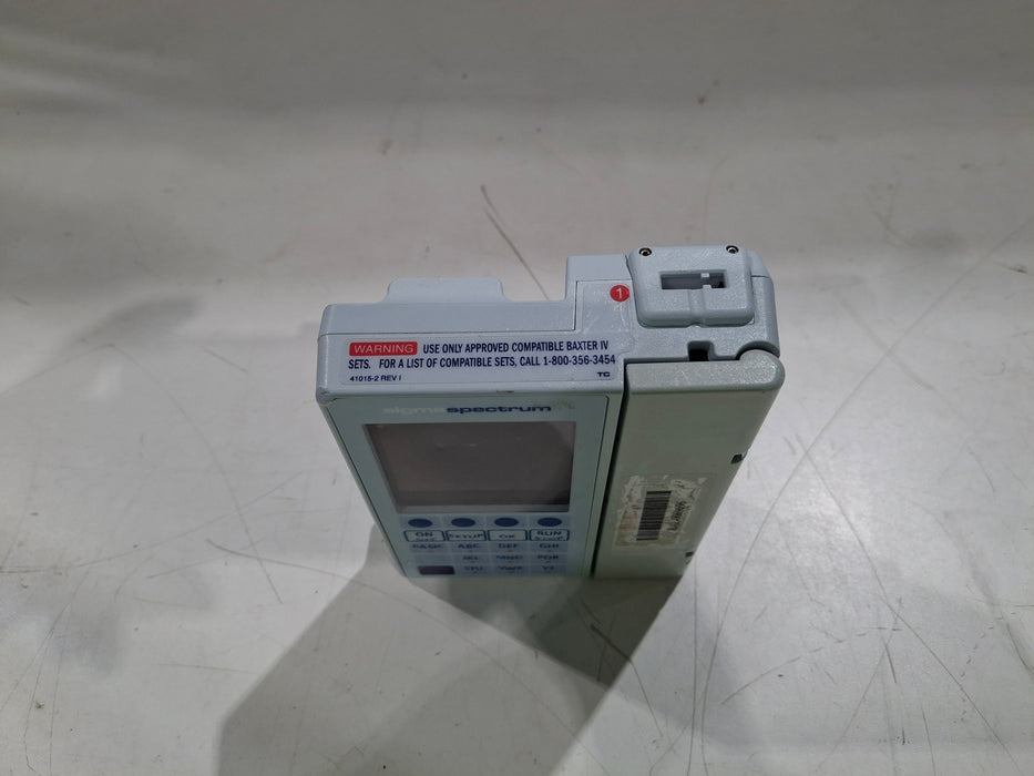 Baxter Sigma Spectrum 6.02.07 without Battery Infusion Pump