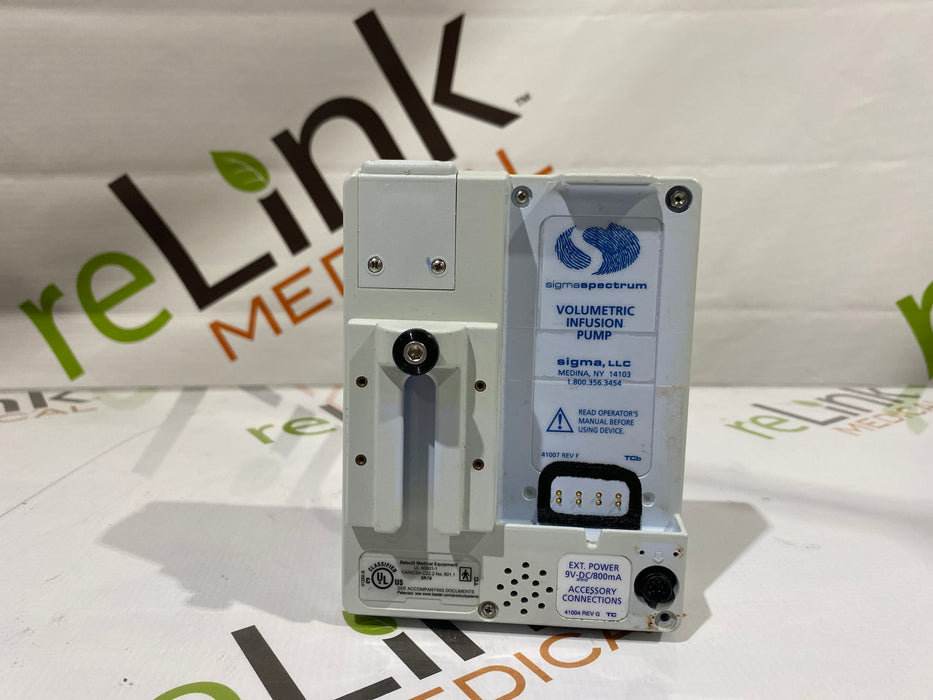 Baxter Sigma Spectrum 6.02.08 without Battery Infusion Pump