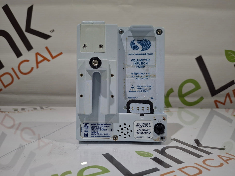 Baxter Sigma Spectrum 6.02.07 without Battery Infusion Pump