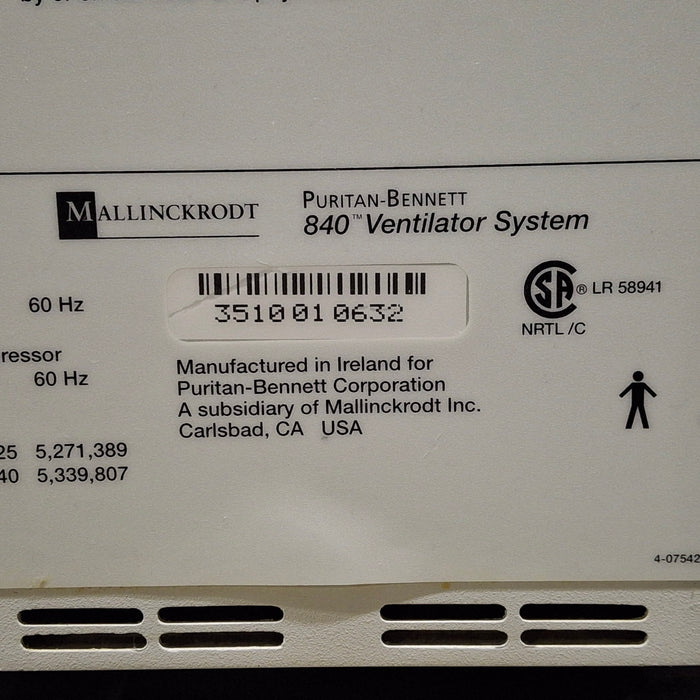 Puritan Bennett Puritan Bennett 840 Ventilator Respiratory reLink Medical