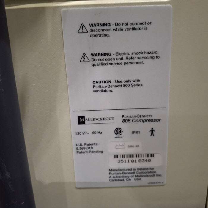 Puritan Bennett Puritan Bennett 840 Ventilator Respiratory reLink Medical